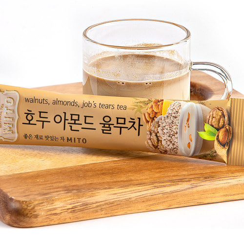 韓國Mito核桃杏仁薏仁茶｜營養代餐｜18g x 50包｜Mocha C&T｜韓國製造